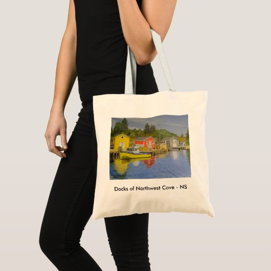 Docks of Northwest Cove - NS Tote Bag (Voorkant (product))