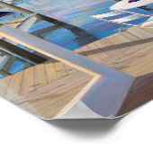 Dockside op de Marina Poster (Hoek)