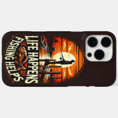 Dockside Solitude bij zonsondergang Case-Mate iPhone Case (Achterkant (horizontaal))