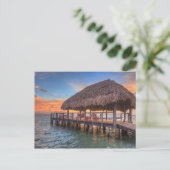 Dockside Sunrise Briefkaart (Staand voorkant)