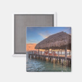 Dockside Sunrise Magneet (Voorkant / Achterkant)