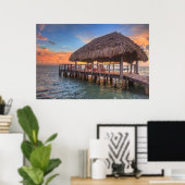 Dockside Sunrise Poster (Thuiskantoor)