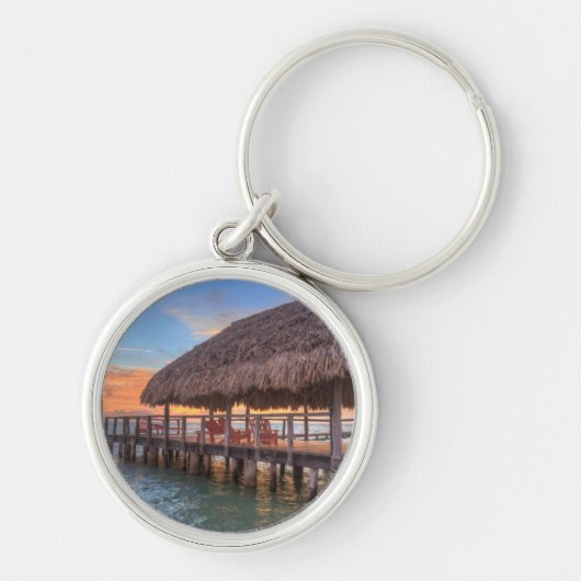 Dockside Sunrise Sleutelhanger (Voorkant)