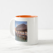 Dockside Sunrise Tweekleurige Koffiemok (Voorkant links)