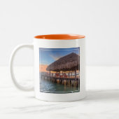Dockside Sunrise Tweekleurige Koffiemok (Links)