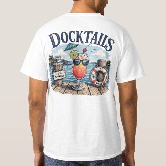 Docktails T-Shirt (Achterkant)