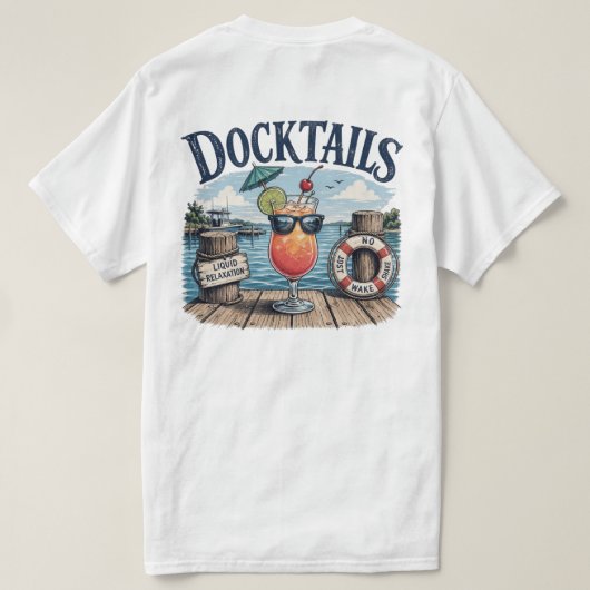 Docktails T-Shirt (Design achterkant)