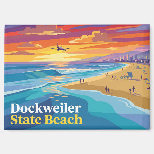 Dockweiler State Beach, Californië Magneet