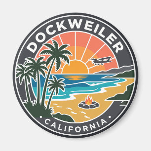 Dockweiler State Beach Californië Magneet