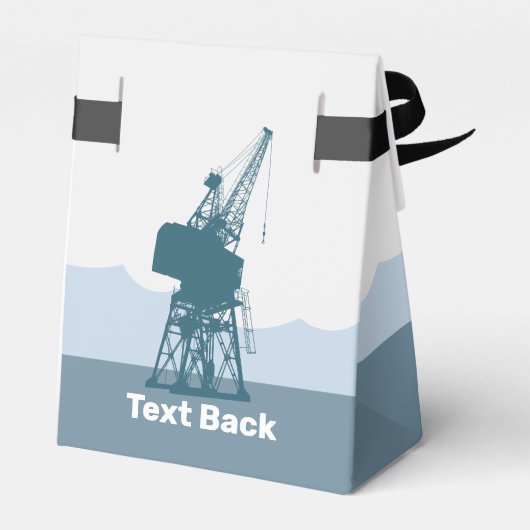 Dockyard Crane Bedankdoosjes (Achterkant)