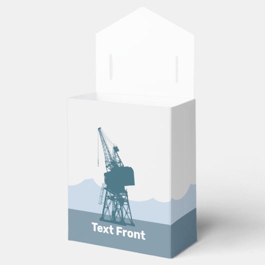 Dockyard Crane Bedankdoosjes (Geopend)