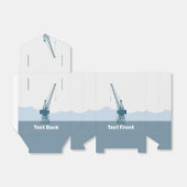 Dockyard Crane Bedankdoosjes (Uitgevouwen)