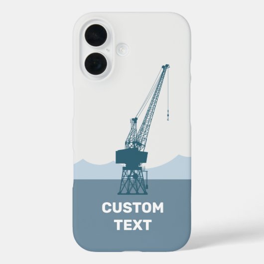Dockyard Crane Case-Mate iPhone Case (Achterkant)