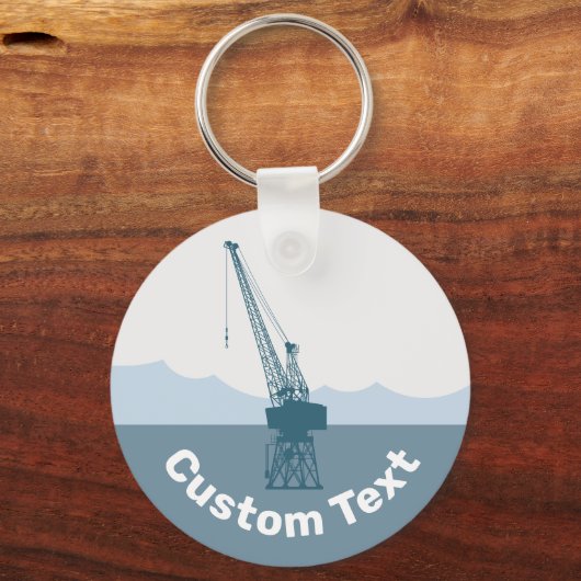 Dockyard Crane Sleutelhanger (Voorkant)