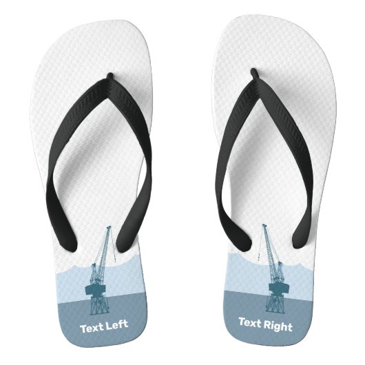 Dockyard Crane Teenslippers (Voetbed)