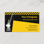 Dockyard Crane Visitekaartje (Voorkant)