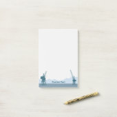 Dockyard Cranes Post-it® Notes (Op bureau)