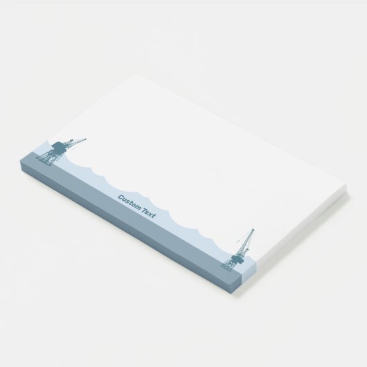 Dockyard Cranes Post-it® Notes (Schuin)