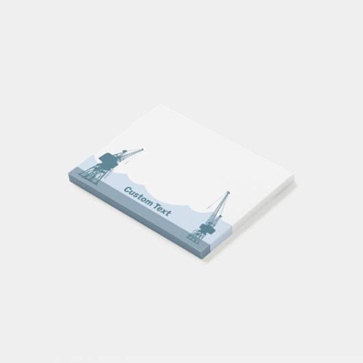 Dockyard Cranes Post-it® Notes (Schuin)