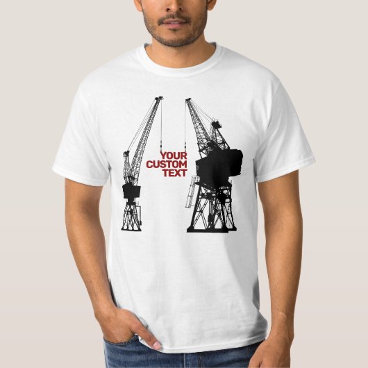 Dockyard Cranes T-shirt (Voorkant)