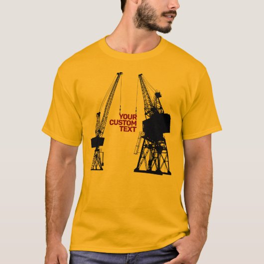 Dockyard Cranes T-shirt (Voorkant)