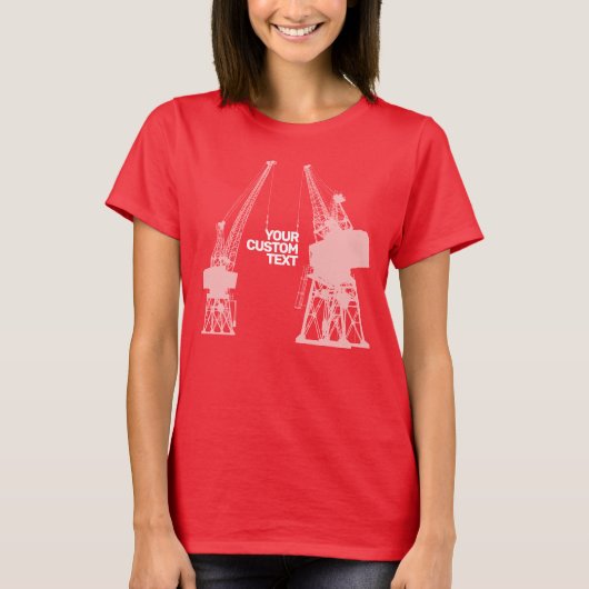 Dockyard Cranes T-shirt (Voorkant)
