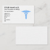 Doctor 1 visitekaartje (Voorkant / Achterkant)