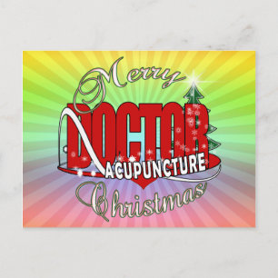 DOCTOR ACUPUNCTURE MERRY CHRISTMAS FEESTDAGENKAART