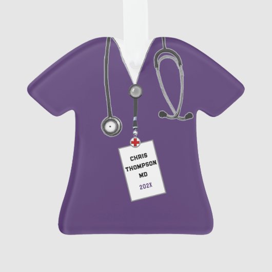 Doctor Afstuderen 2025 Ornament (achterkant)