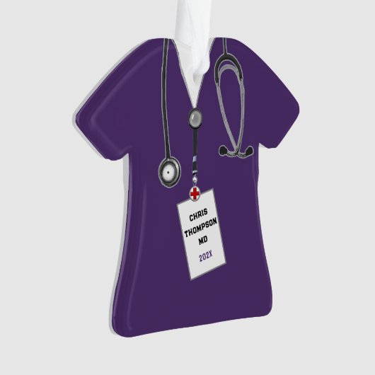 Doctor Afstuderen 2025 Ornament (voorkant)