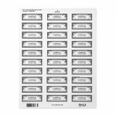 Doctor Afstuderen Etiket (Full Sheet)