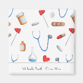 Doctor Afstuderen Favor Persoonlijk Magneet (Voorkant)