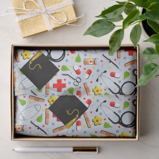 Doctor Afstuderen geschenk tissuepapier (Geschenk)