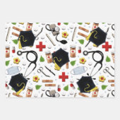 Doctor Afstuderen Gift Wrapping Paper Sheets (Voorkant)