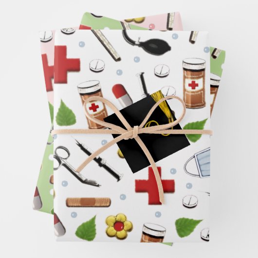 Doctor Afstuderen Gift Wrapping Paper Sheets (In situ)