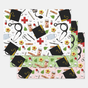 Doctor Afstuderen Gift Wrapping Paper Sheets