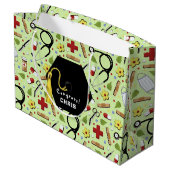 Doctor Afstuderen Groot Cadeauzakje (Achterkant Gekanteld)