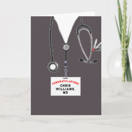 Doctor Afstuderen Kaart