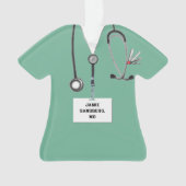 Doctor Afstuderen Keepomwille Cadeft Ornament (voorkant)