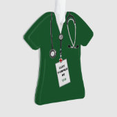 Doctor Afstuderen Keepomwille Cadeft Ornament (voorkant)