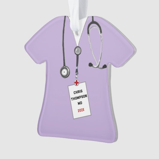 Doctor Afstuderen Keepsake Ornament (voorkant)