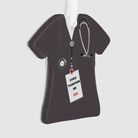 Doctor Afstuderen Keepsake Ornament (voorkant)