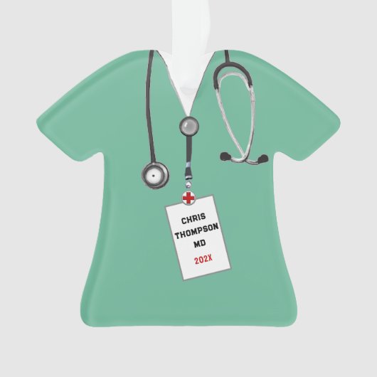 Doctor Afstuderen Keepsake Ornament (voorkant)