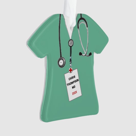 Doctor Afstuderen Keepsake Ornament (voorkant)