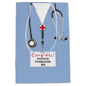 Doctor Afstuderen Medium Cadeauzakje (Voorkant)
