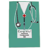 Doctor Afstuderen Medium Cadeauzakje (Voorkant)