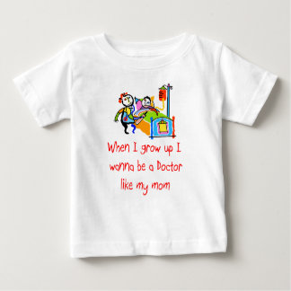 Doctor als mijn mama Baby T-Shirt