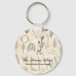 Doctor -anatomie sleutelhanger
