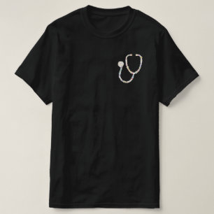 Doctor And Nurse Medical Stethoscoop T-shirt