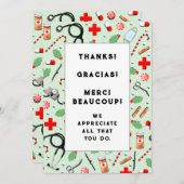 Doctor Appreciation Holiday Cards Bedankkaart (Voorkant / Achterkant)